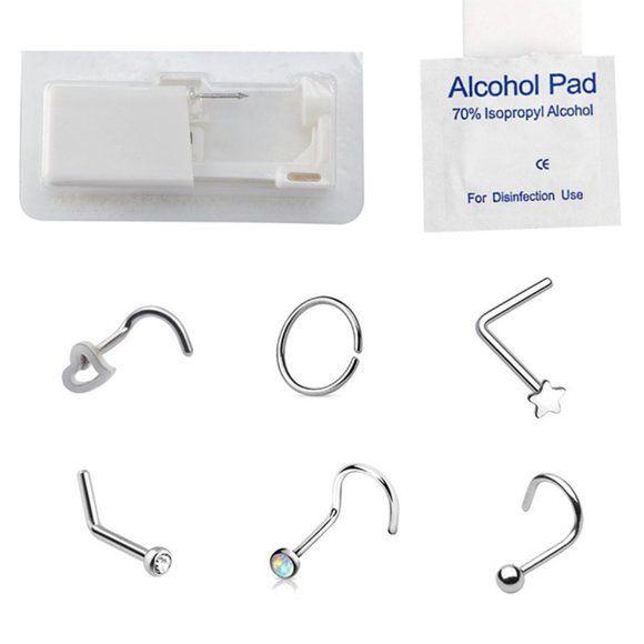 Dolls Kill Jewelry - New 8pc Nose Piercing Kit